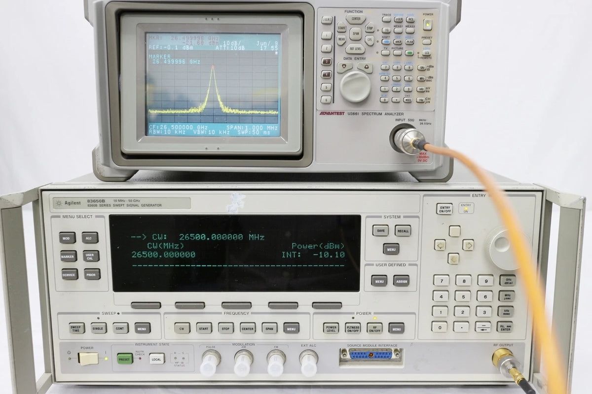 Portable Spectrum Analyzer ADVANTEST U3661 9KHz-26.5GHz