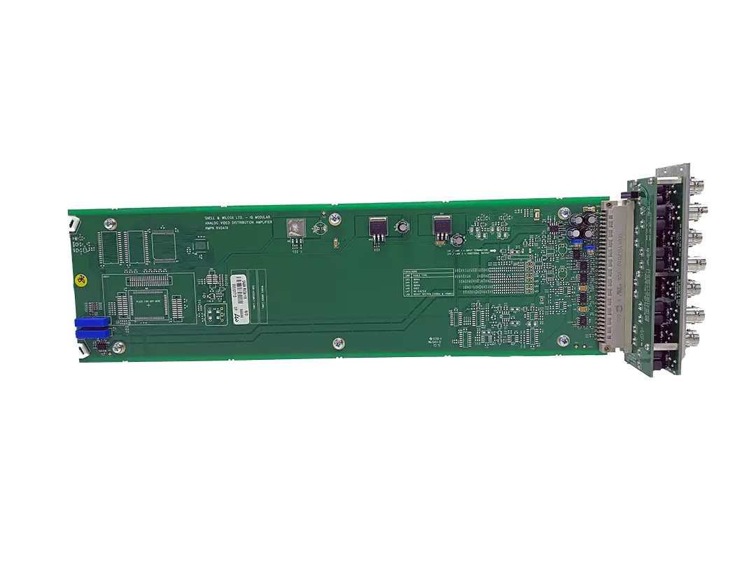 SAM IQVDA Analog Video Distribution Amplifier with 14 Outputs Back IQVDA0206-2A