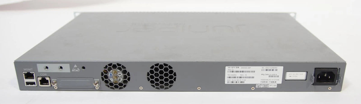 Juniper EX3300-48P 48 Port PoE+ Gigabit Switch