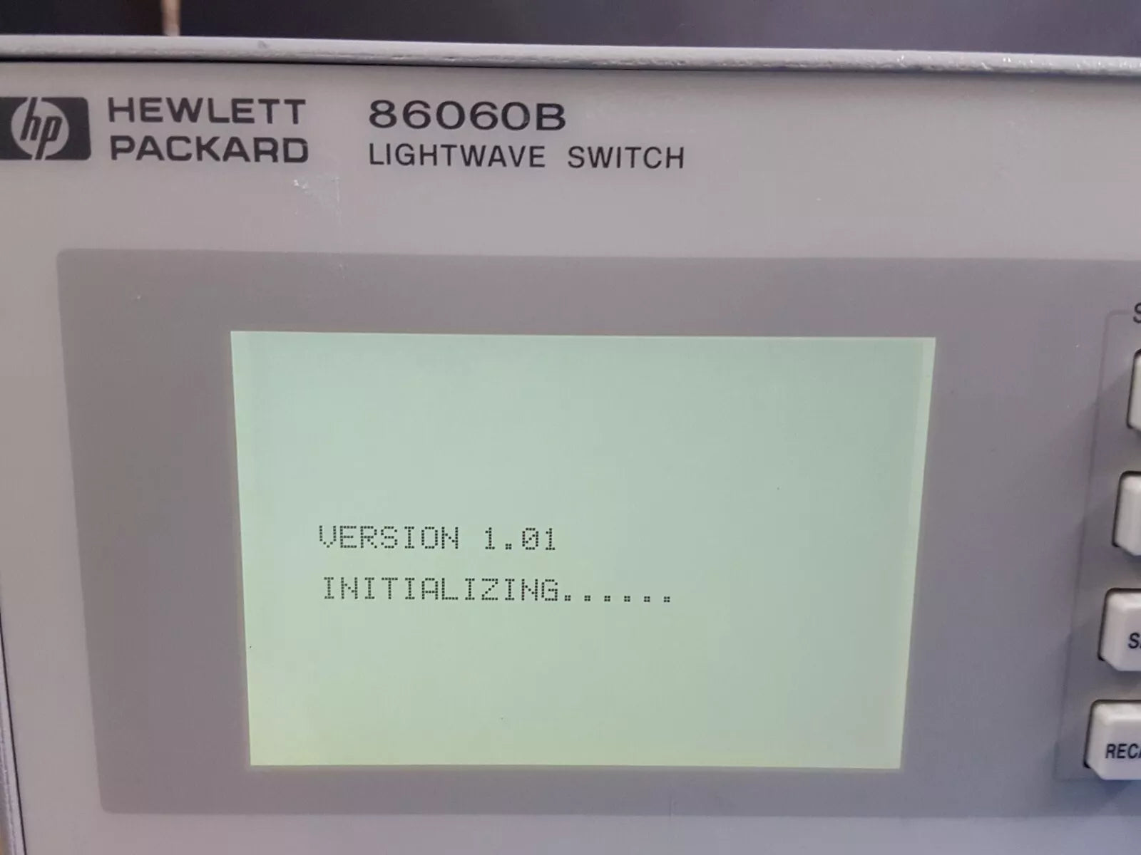 HP 86060B Lightwave Switch with Opt. 001 017 051 109 206 (9194)