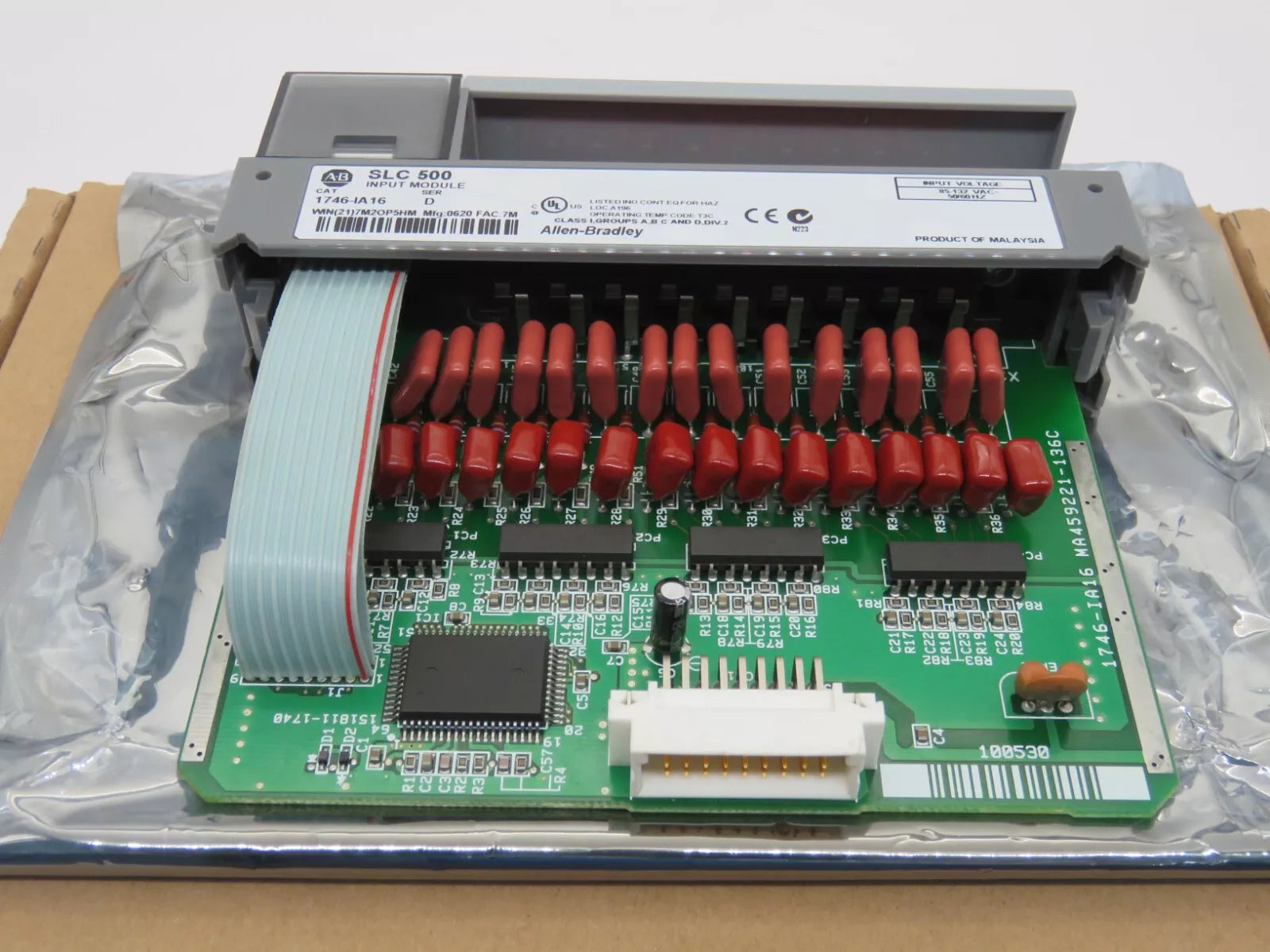 Allen-Bradley 1746-IA16 Digital Input Module SLC 500 SER D 110-120 VAC - NEW