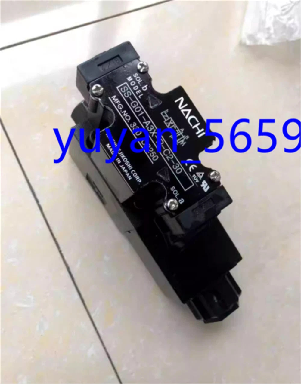 NACHI Solenoid Valve SS-G01-E3X-GR-C1-31 #1136 LY