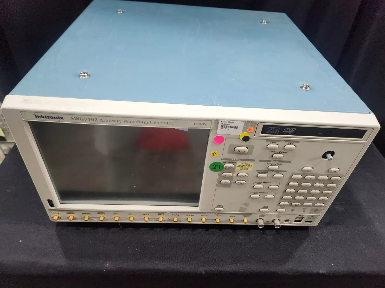 Tektronix AWG7102 10GS/s 2CH Arbitrary Waveform Generator AS IS Selling (0350)