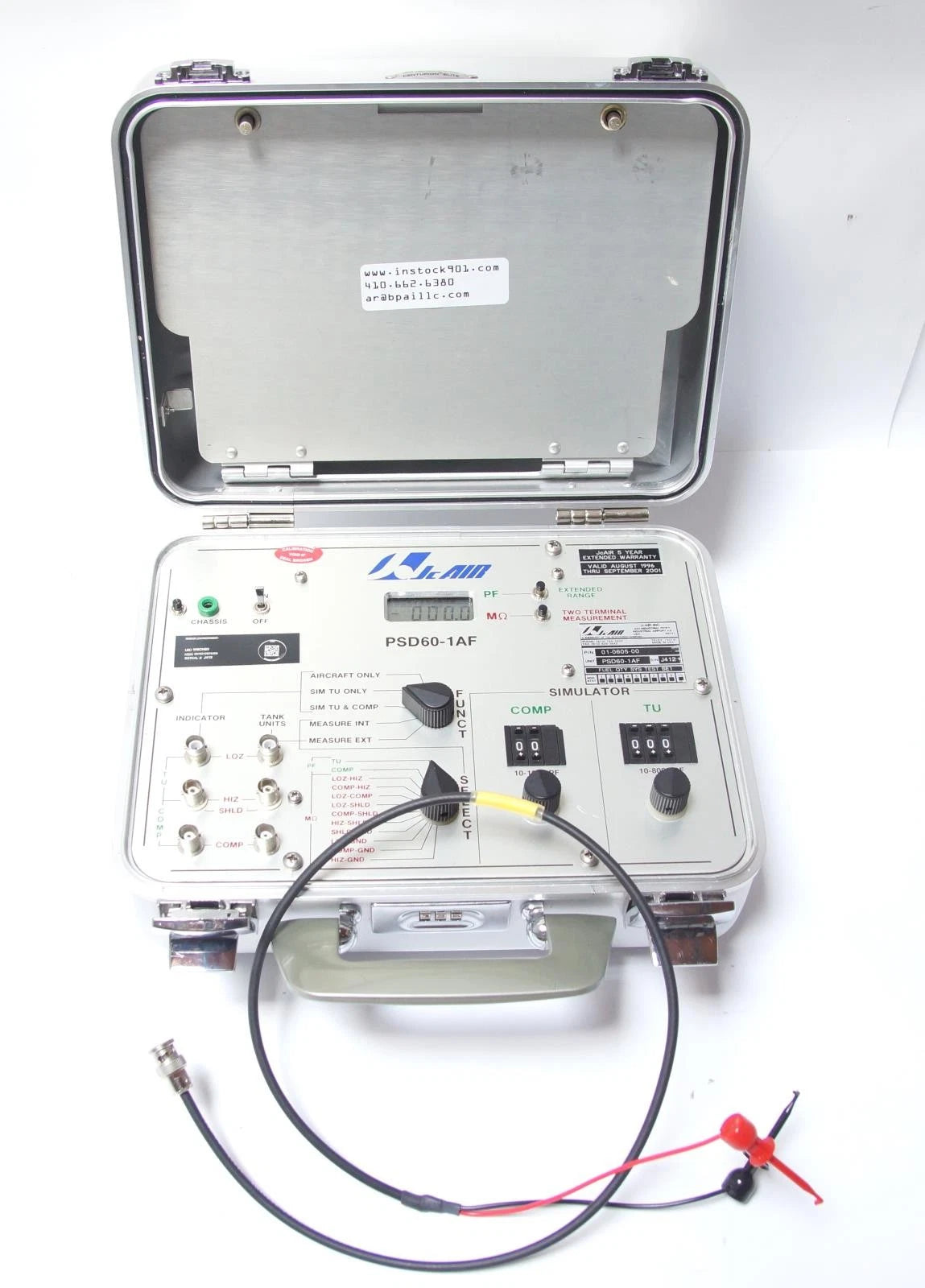Aeroflex / Viavi PSD60-1AF AC Capacitance Fuel Quantity Test Set