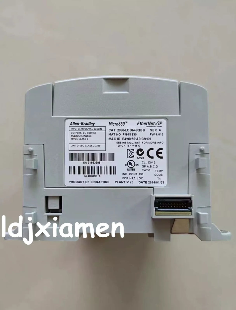 ALLEN BRADLEY 2080-LC50-48QBB Micro850 24 I/O PLC Ethernet I/P Controller