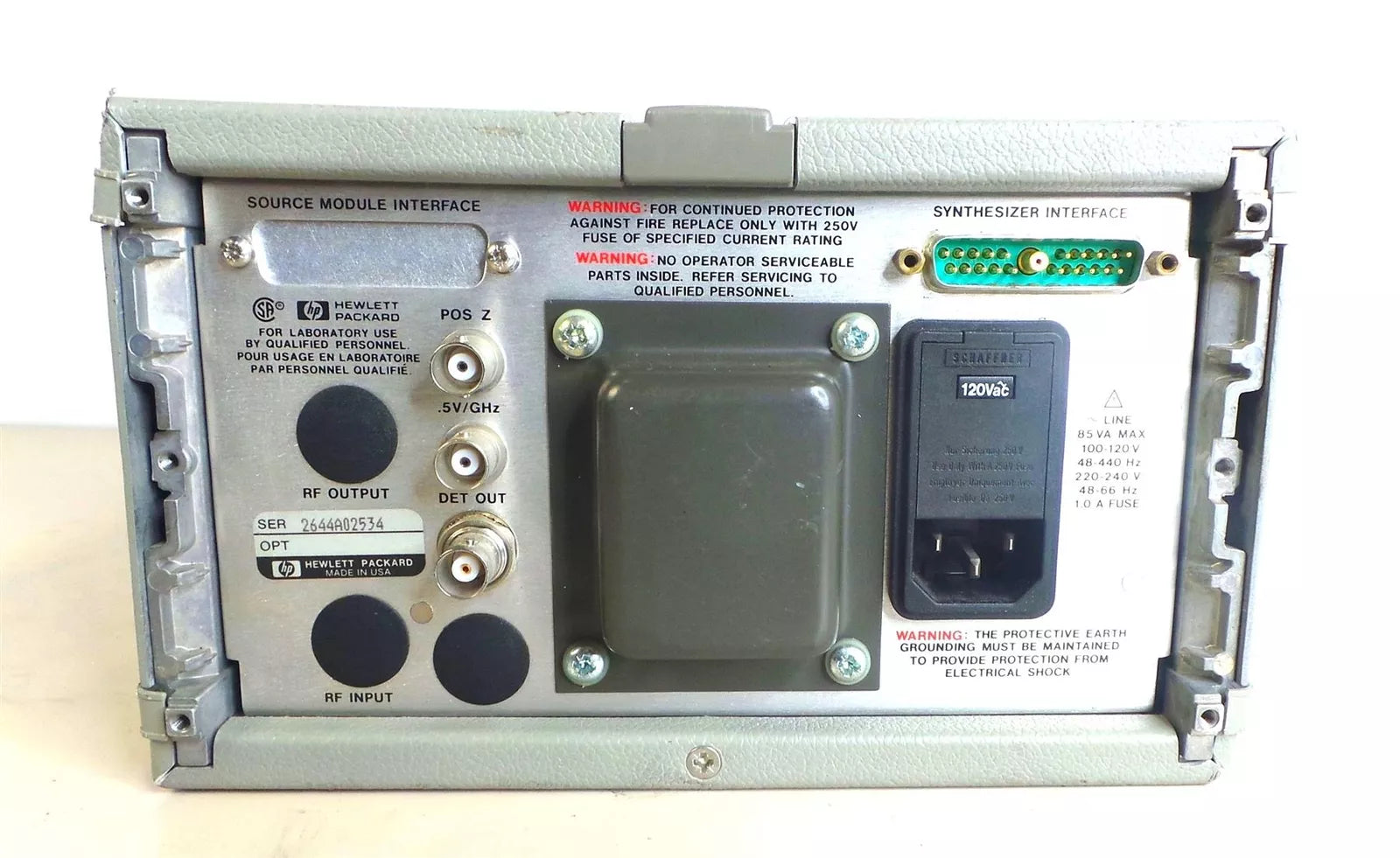 HP 8349B 2 - 20GHz RF Microwave Amplifier