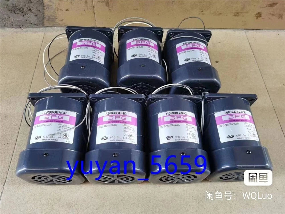 1PCS USED SPG Motor S9R60GBHCE 220V 60W #1108 LY