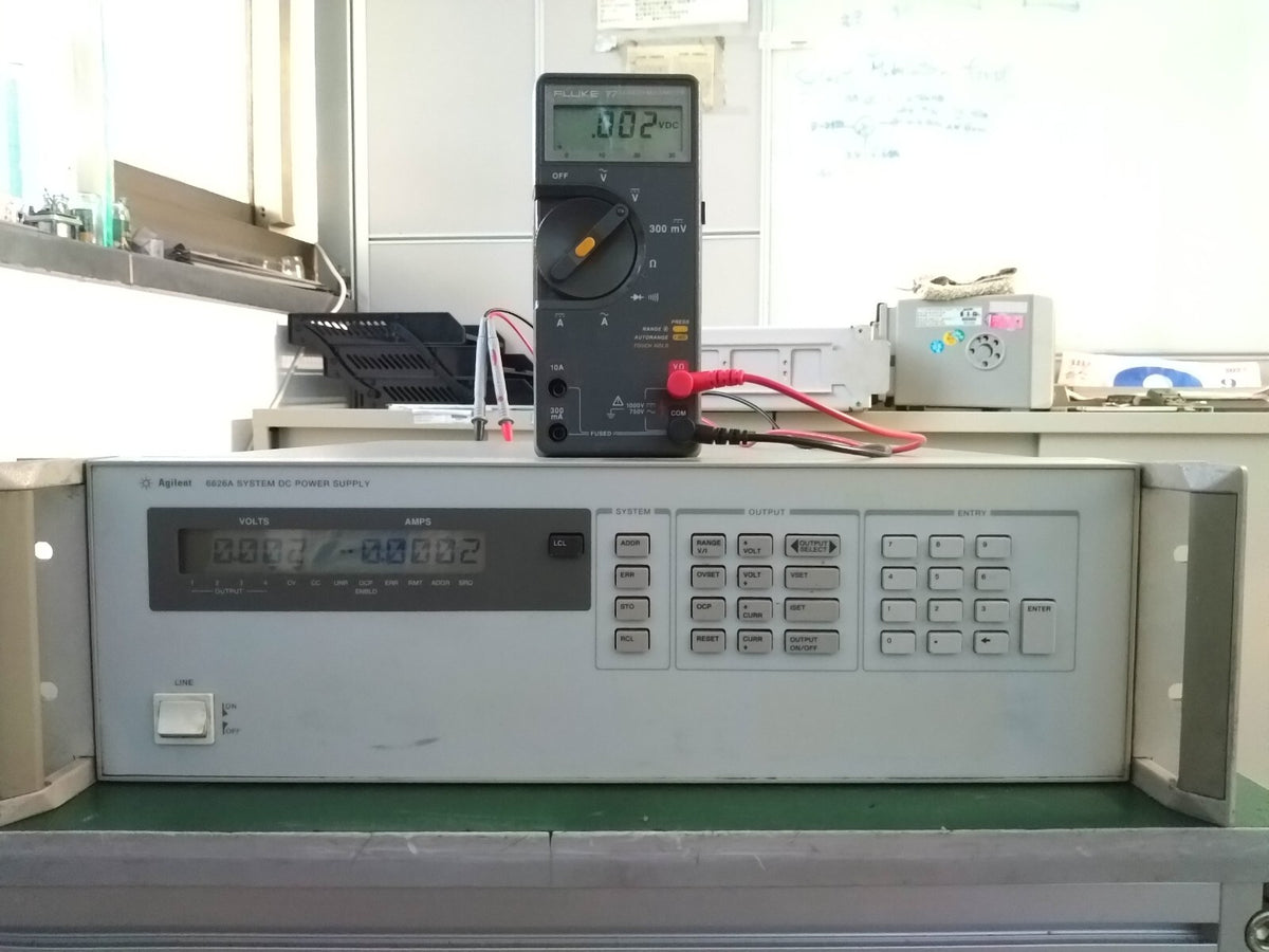 Agilent 6626A System DC Power Supply 100-240 acV , 0-50V , 0-2A , 50/60Hz , 4 Ch