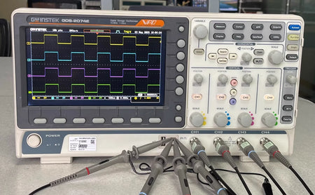 1pcs GW Instek GDS-2074E 70M Bandwidth 1G Sampling