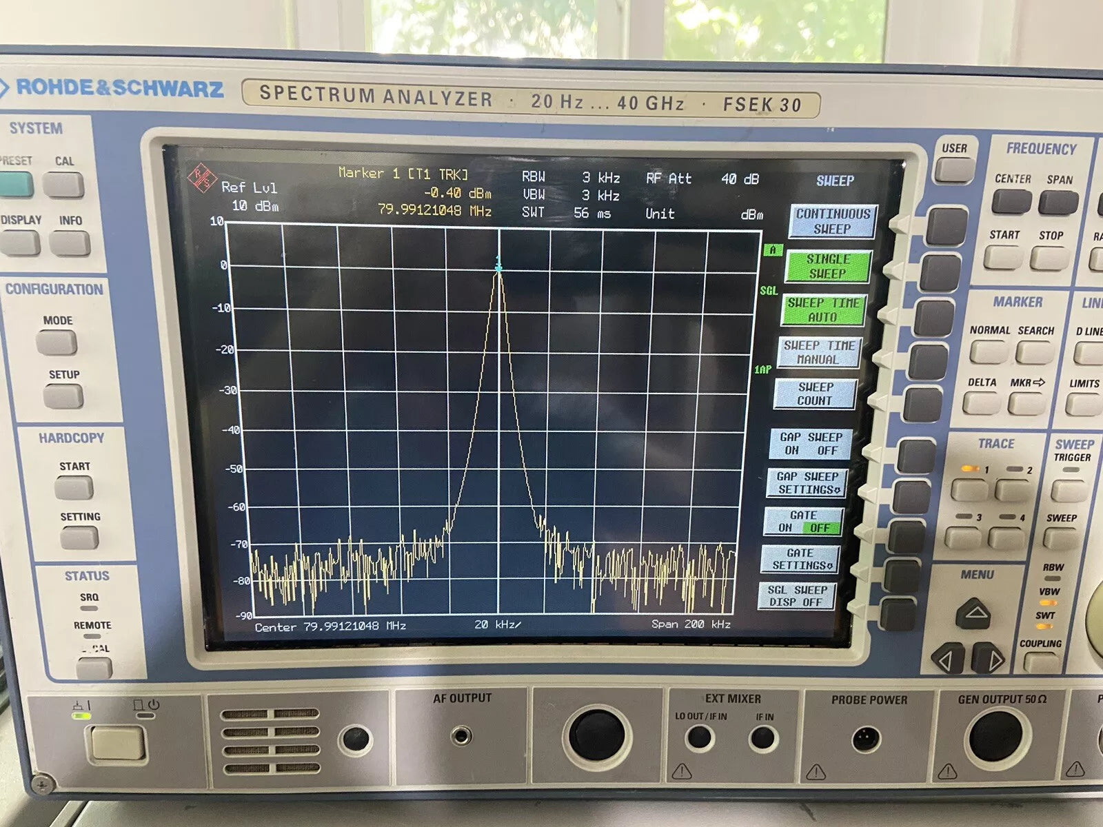 DCR-14000A Downconverter Aeroflex RDL IFR Ultra Low Phase Noise Measure 14 GHz