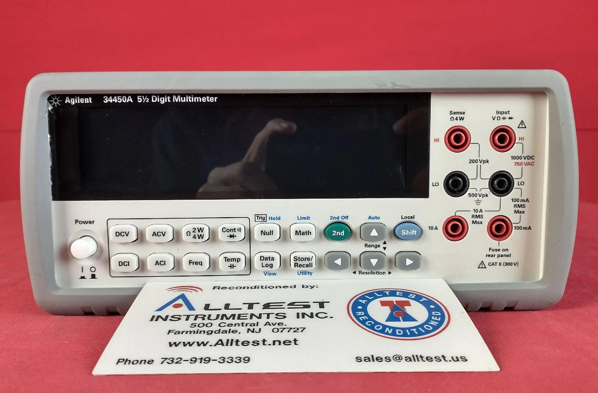 Agilent / Keysight 34450A Multimeter with 5.5 Digit Display