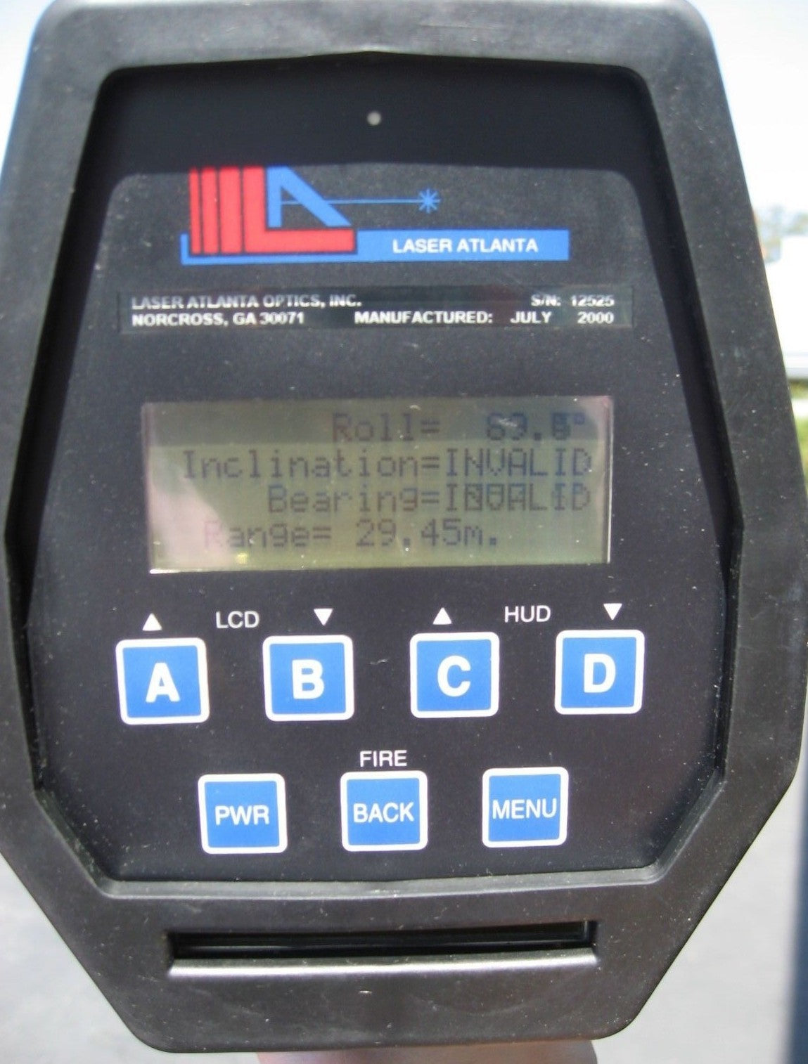 Laser Range Finder