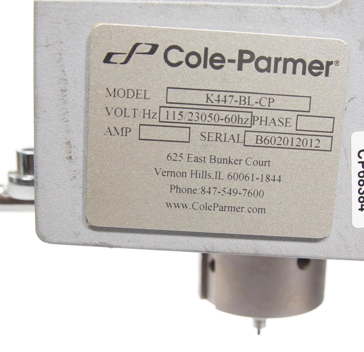 Cole-Parmer K447-BL-CP Rotational Viscometer