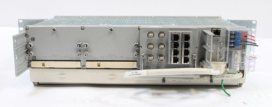 FUJITSU FC9681SFE1-I05 FW4100 DS1 Flashwave Shelf w 10x IFE1-FLE1 Modules & Fan