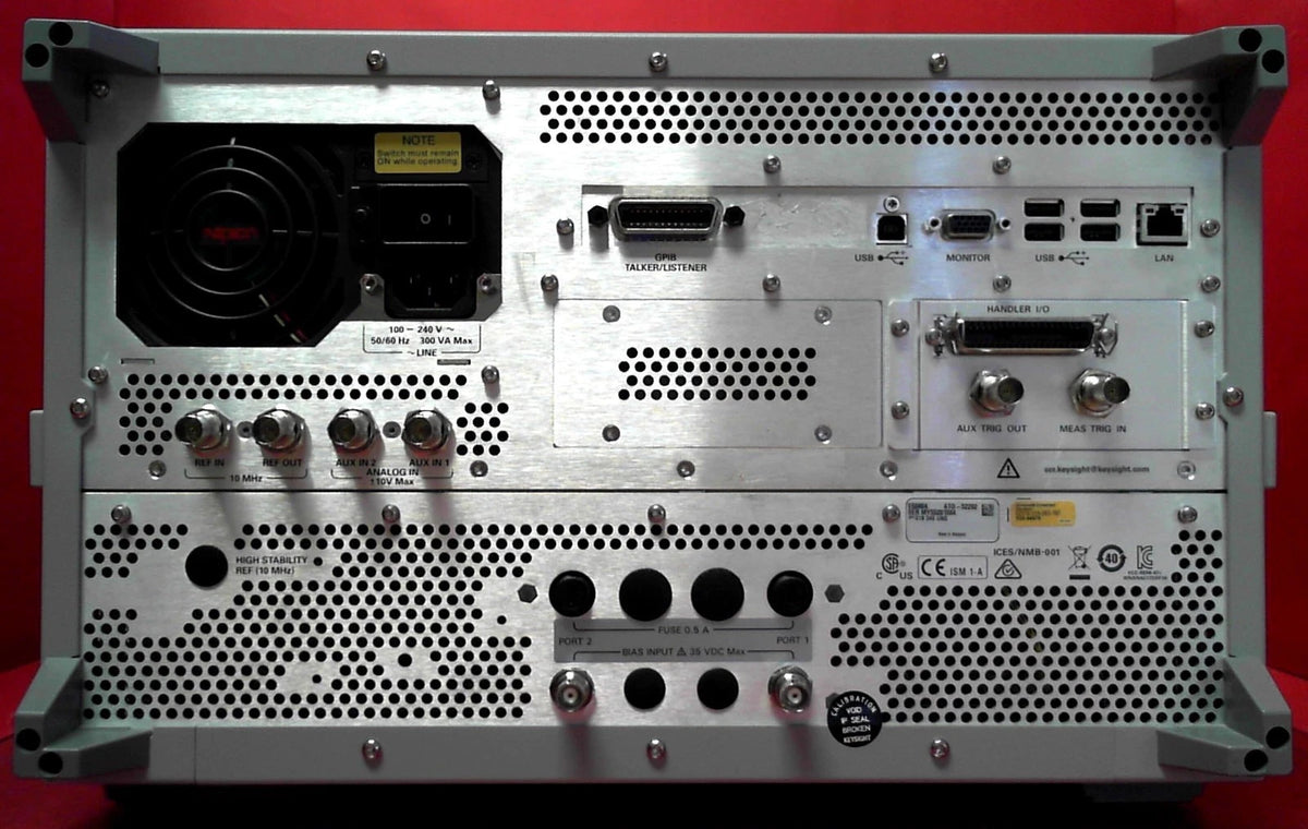 Agilent/Keysight E5080A MY55201084 ENA Vector Network Analyzer