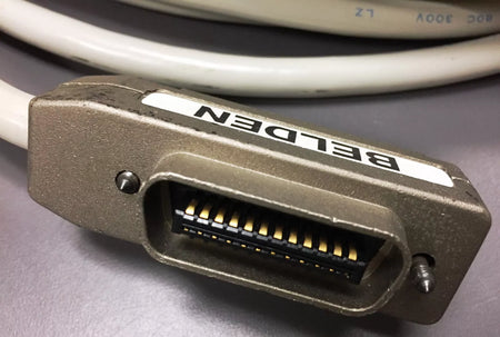 Belden Connectors with Belden CM 6PR26 10C26 1C24 E108998 Shielded Cable 50FT