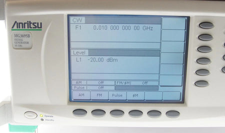 Anritsu MG3695B 0.01 to 50 GHz RF / Microwave Signal Generator CALIBRATED