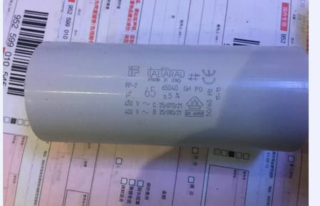 Italfarad RP-2 65UF 450V Capacitor for Motor Start Applications
