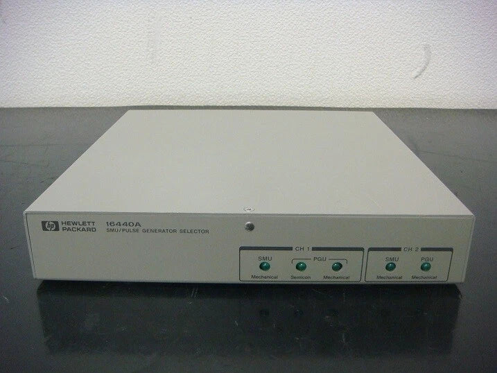 HP 16440A SMU/Pulse Generator Selector