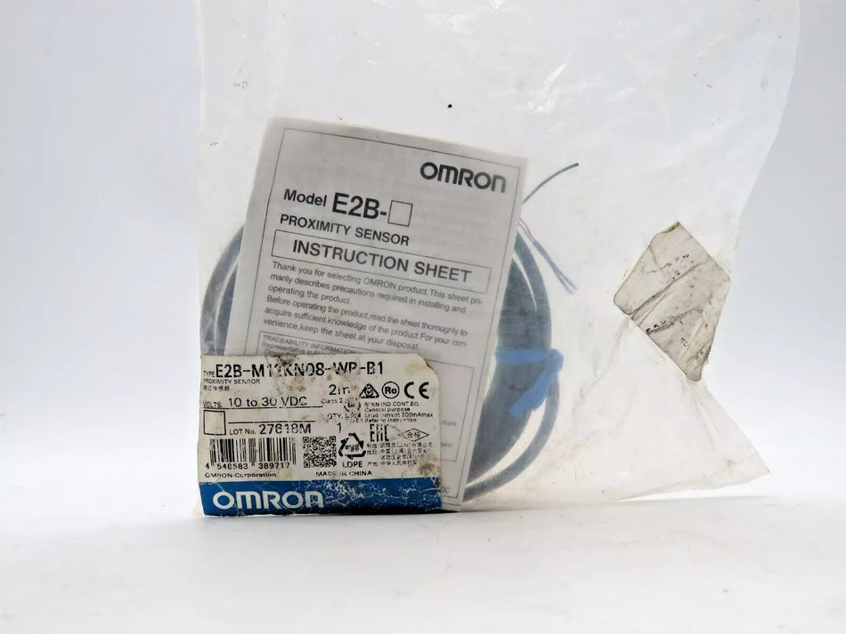 Omron E2B-M12KN08-WP-B1 Proximity Sensor 10 to 30 VDC