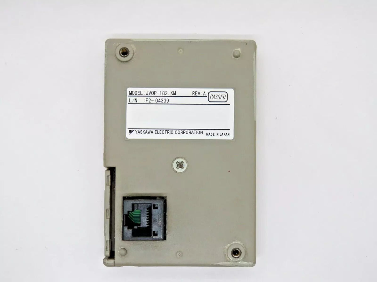 Yaskawa JVOP-182 LED Digital Operator Keypad Remote F2-04339 -USED