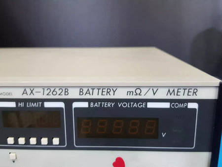 ADEX AX-1262B Battery mOhm/Voltage Meter with Test Probe (0878)