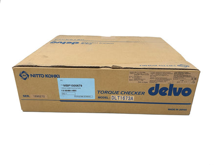 Delvo DLT1673A Torque Checker Calibration - Nitto Kohki