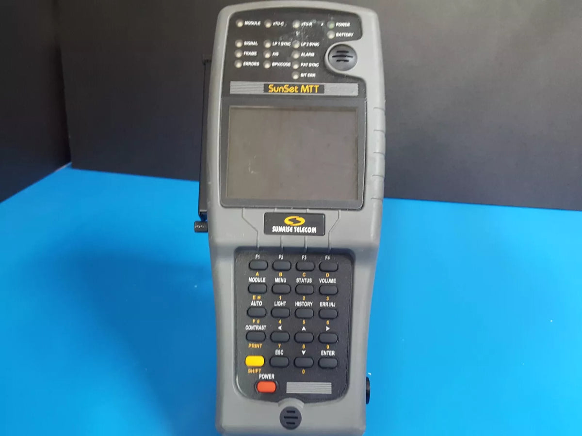 Sunrise Telecom Sunset MTT Multi Cable Analyzer (1240)
