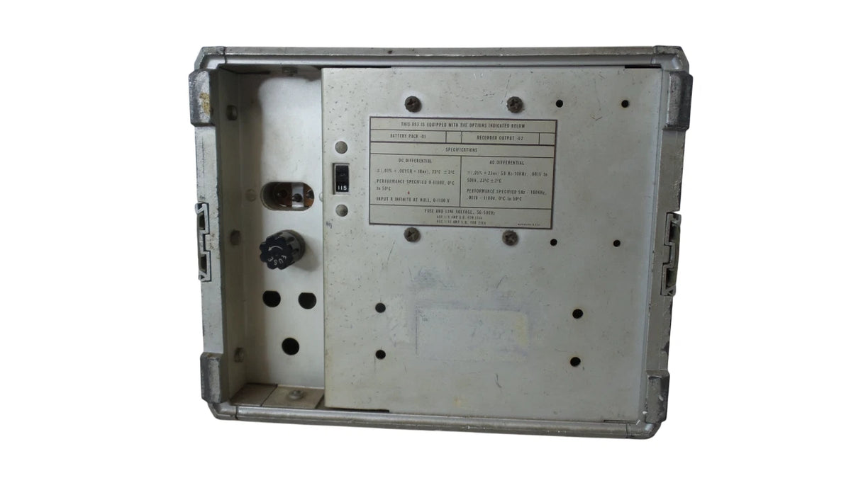 Fluke 893A AC-DC Differential Voltmeter - Free Shipping