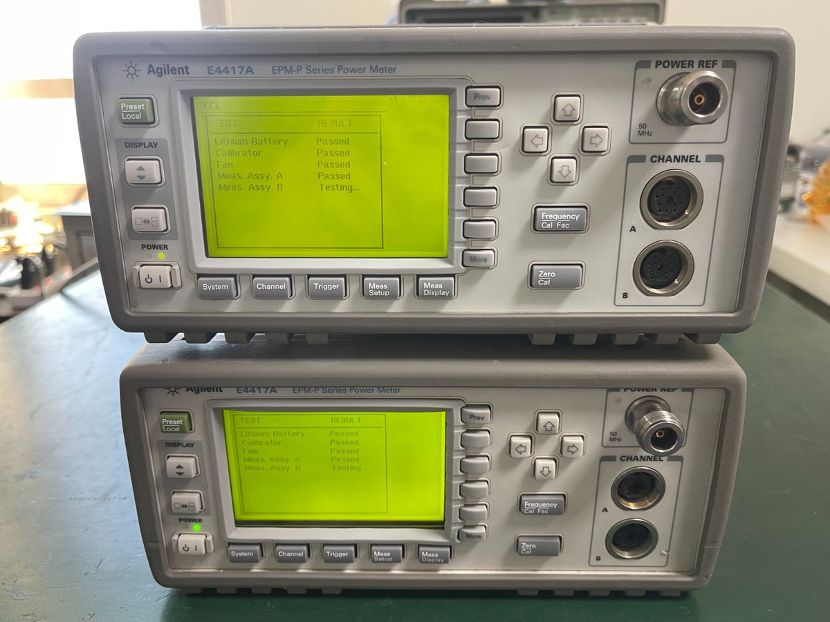 Agilent E4417A EPM-P Series Dual-Channel Power Meter_ 1125 _0963 - XG eqpt