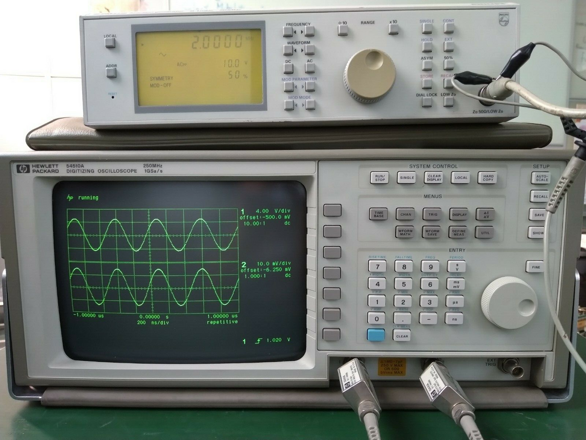 Digitizing Oscilloscope 250MHz
