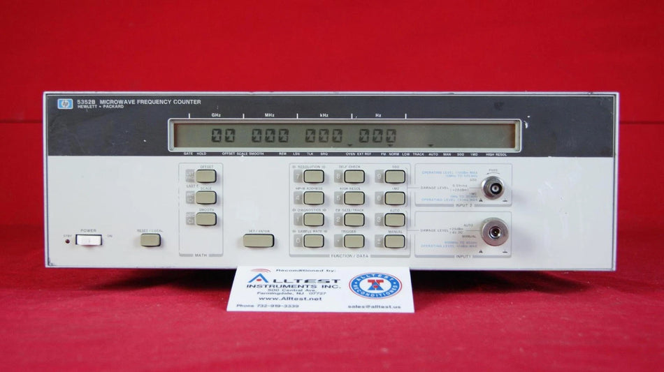 HP Agilent 5352B -001 Microwave Frequency Counter 500mHz to 46 GHz