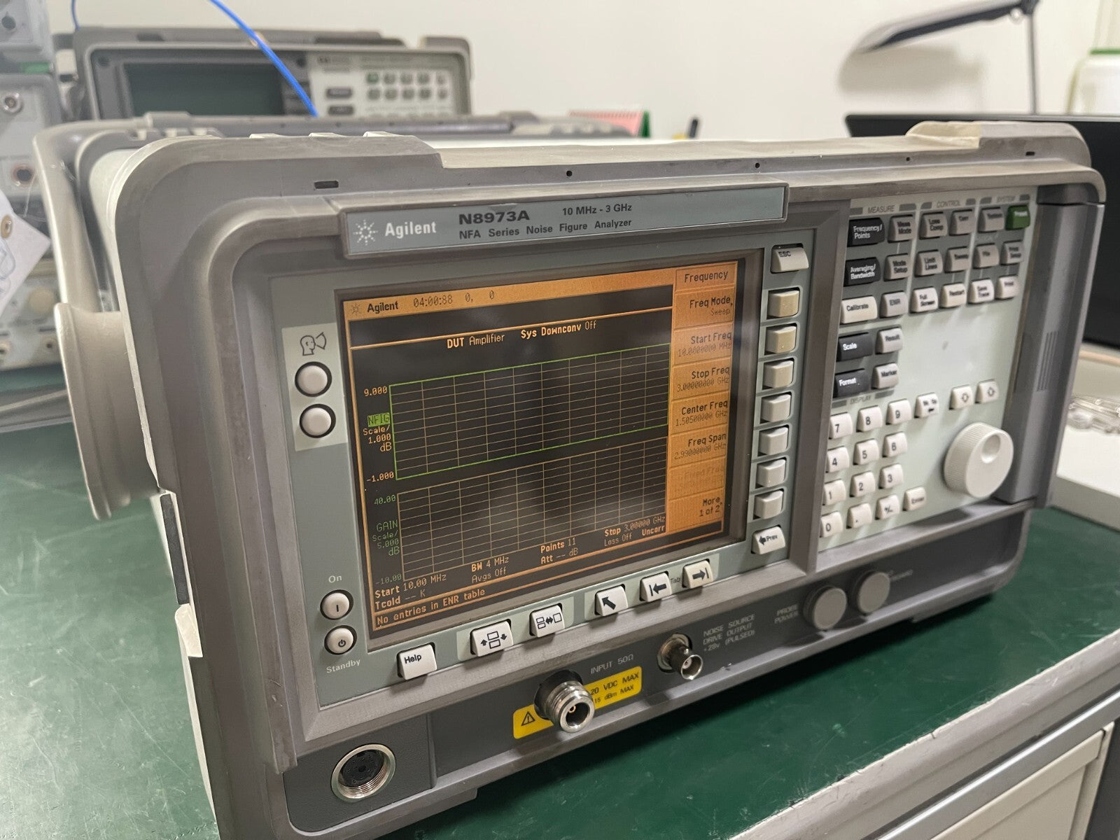Agilent N8973A 10 MHz - 3 GHz Noise Figure Analyzer w/ 1D5 _0239
