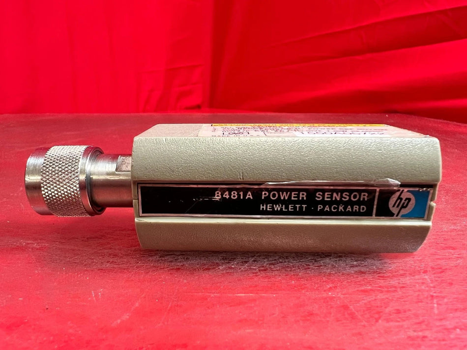 Calibrated Agilent/Keysight 8481A Power Sensor 10 MHz to 18 GHz SN 1550A05722