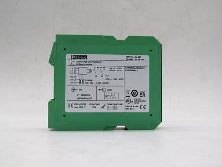 Phoenix Contact EMD-FL-3V-400 Monitoring Relay Voltage Monitor 2866064