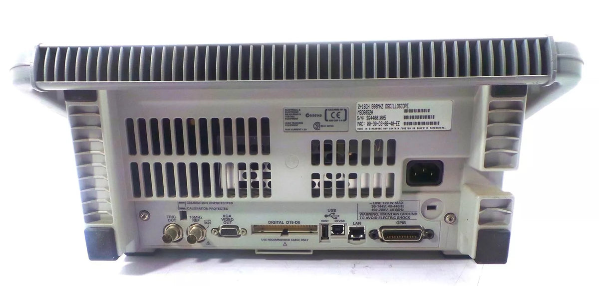 Agilent MSO6052A Mixed Signal Oscilloscope 500MHz 4 GSa/s