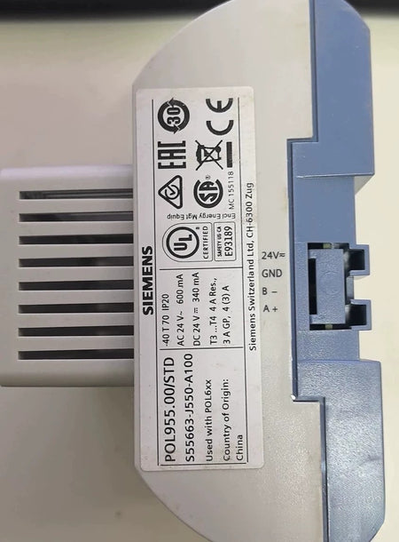 Siemens POL955.00/STD AHU Extension IO Module