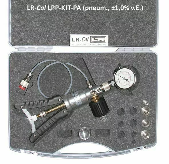 LR-Cal LPP-PA Pneumatic Pressure Calibration Kit ±1% Accuracy