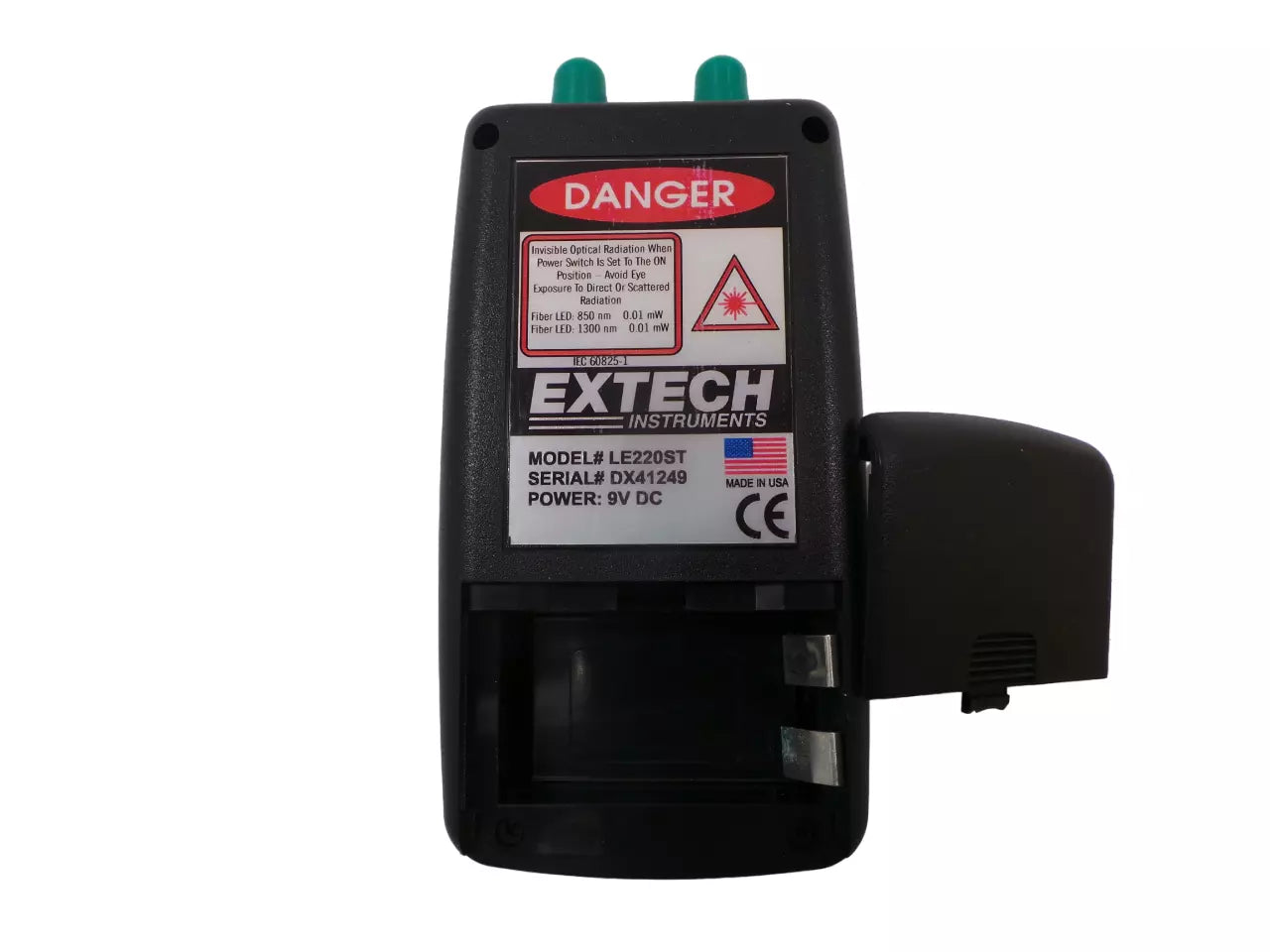 EXTECH INSTRUMENTS LE220ST Digital Light Meter with Temperature Sensor