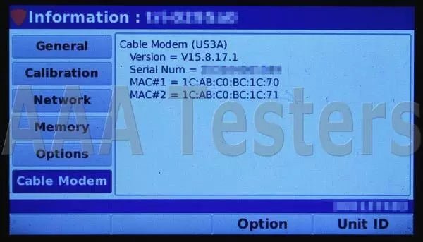 Trilithic 360 DSP Docsis 3.0 Home Certification CATV Meter 360DSP 360 - DSP - XG eqpt