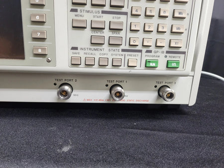 Advantest R3767CG Network Analyzer 300 kHz - 8 GHz With Option 11 As-Is