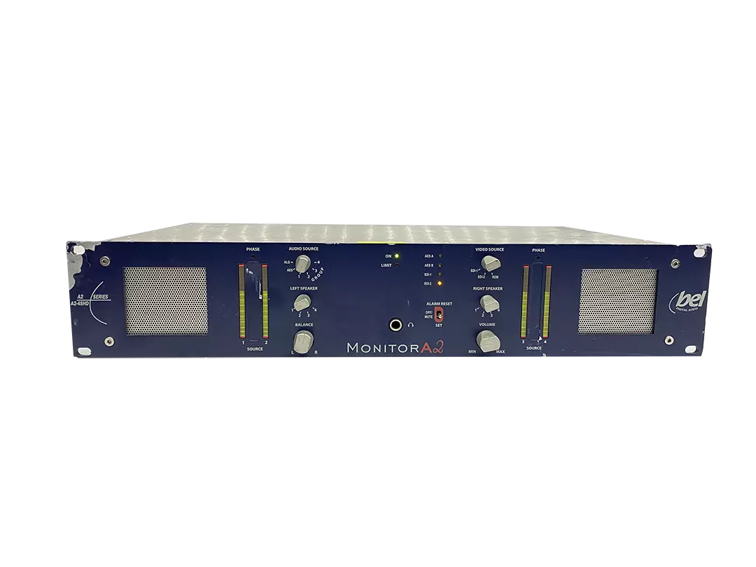 BEL Digital Audio BMA2-4SHD HD/3G Audio Monitor with Analogue, AES, SDI, HD, and 3G Inputs