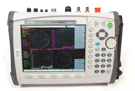 Anritsu MS2036C VNA Master 9MHz to 9GHz Vector Network Analyzer OPT 31 GPS