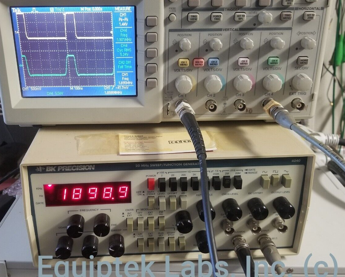 20 MHz Sweep Function Generator by B&K Precision