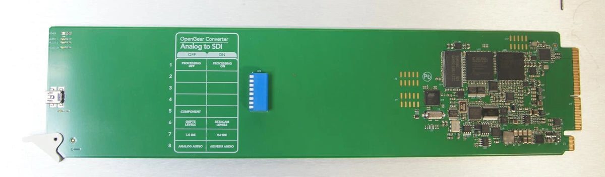 Blackmagic Design OpenGear DFR-8321 2RU Module Frame w SDI to Analog Converters