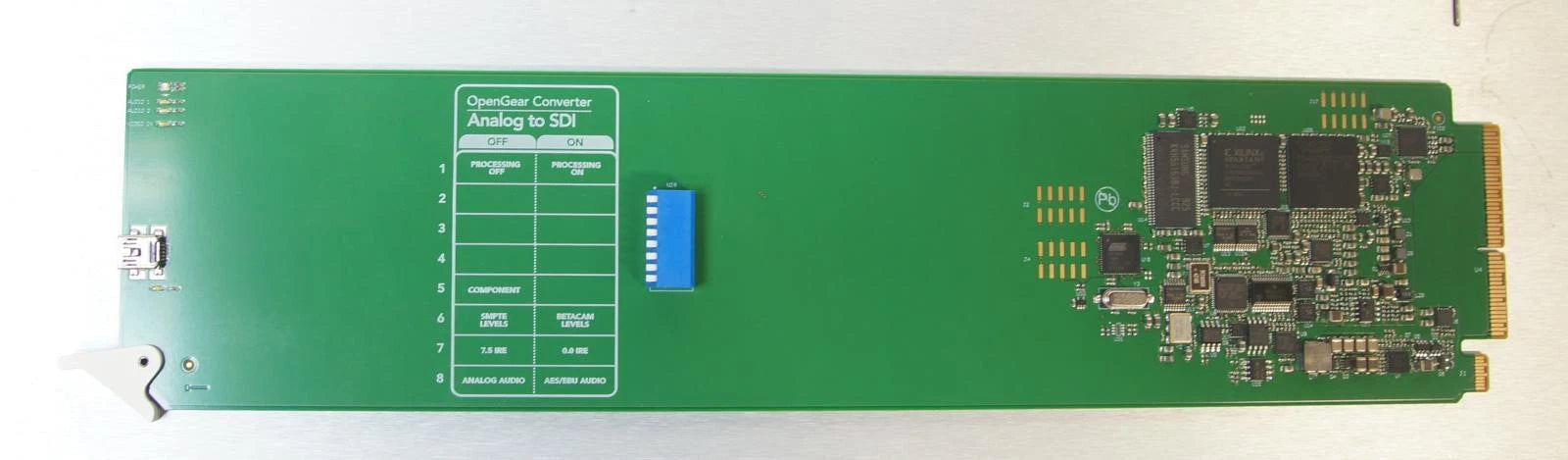 Blackmagic Design OpenGear DFR-8321 2RU Module Frame w SDI to Analog Converters