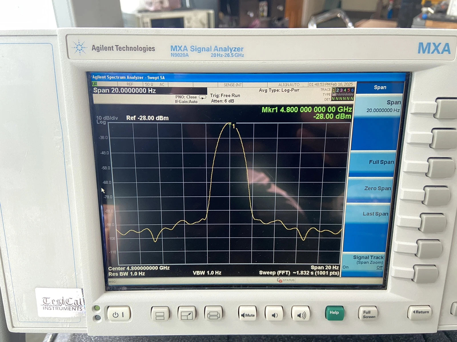 Agilent N9020A MXA Signal Analyzer, 20Hz - 26.5GHz Great Options, Calibrated