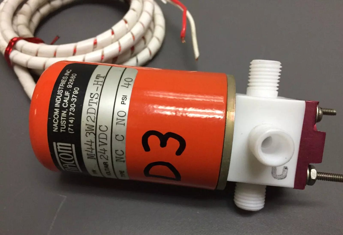 NACOM M443W2DTS-HT 24VDC 40 PSI Solenoid Valve