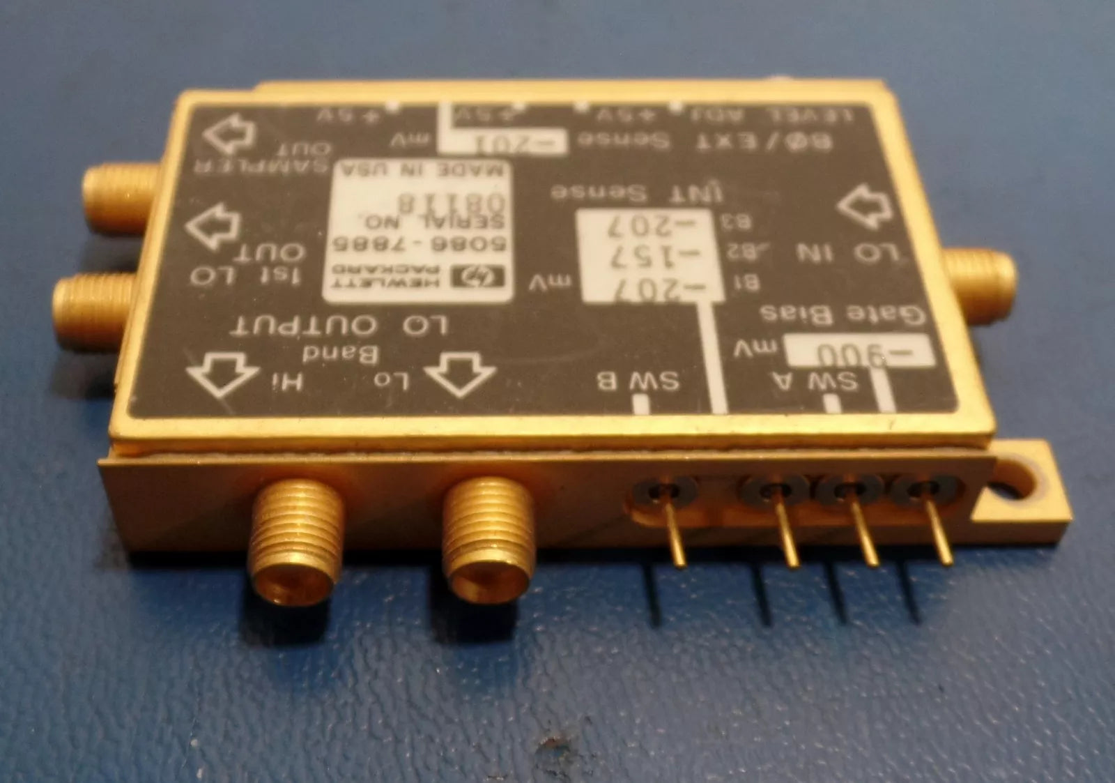 HP 5086-7885 NFTS Mod and Ser Nbr Reqd TBR Switch Local Oscillator Tested
