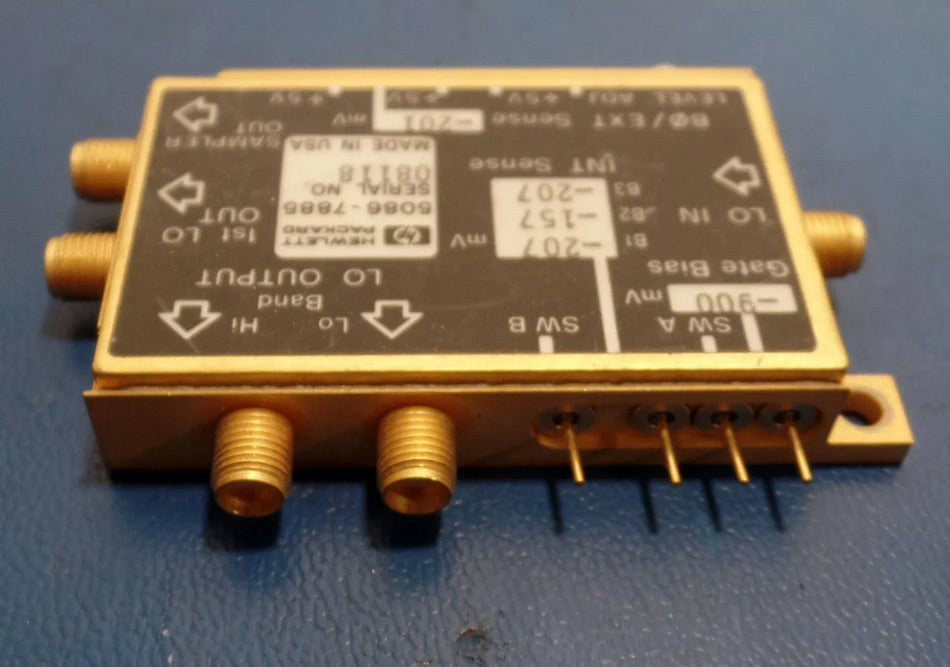 HP 5086-7885 NFTS Mod and Ser Nbr Reqd TBR Switch Local Oscillator Tested